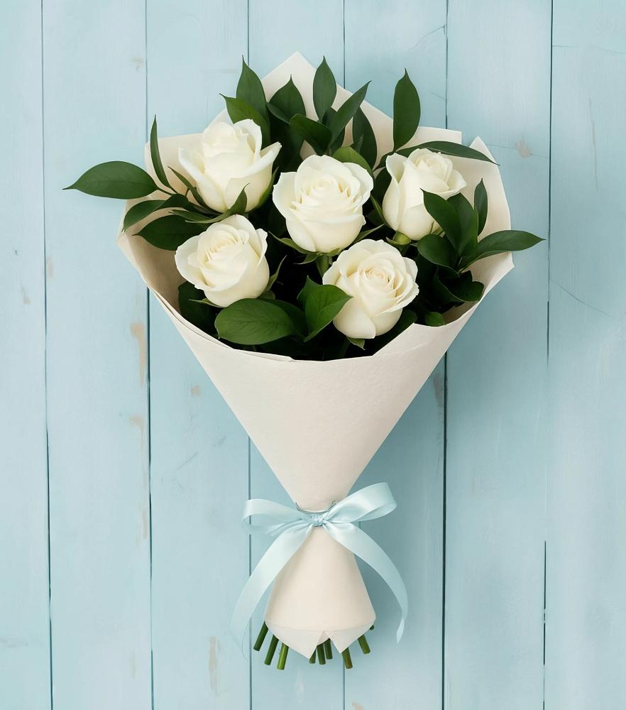 Букет цветов из: Розы в Приволжском Саратовской области