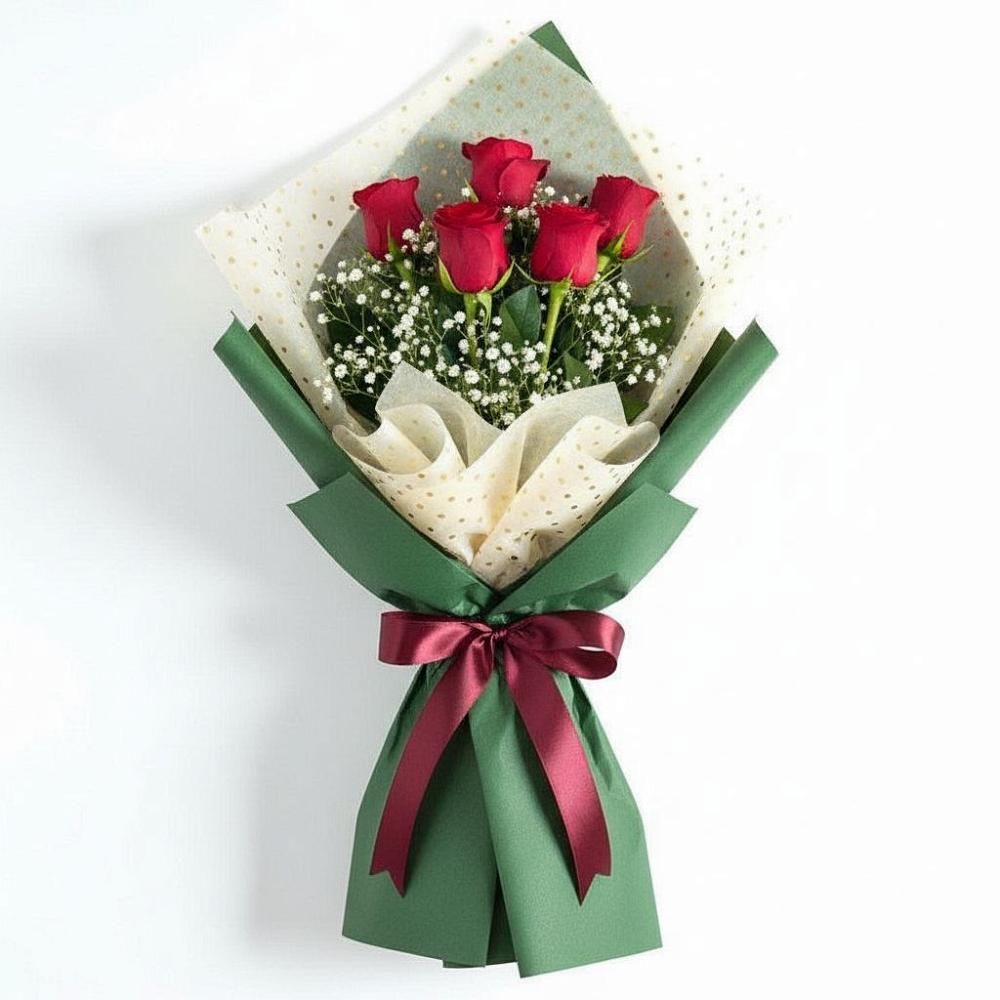 Букет цветов из: Розы в Приволжском Саратовской области