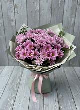 Букет цветов из:  Хризантемы в Приволжском Саратовской области