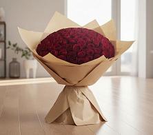 Букет 101 Красная роза в Приволжском Саратовской области