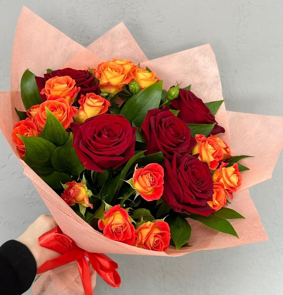 Букет Любовь и восторг в Приволжском Саратовской области