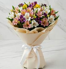 Букет цветов из:  Альстромерии в Приволжском Саратовской области