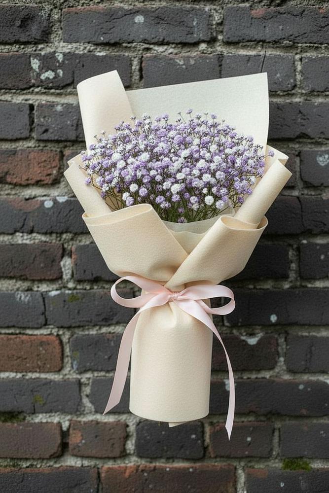 Букет цветов из: Гипсофила в Приволжском Саратовской области