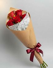 Букет цветов из:  Розы в Приволжском Саратовской области