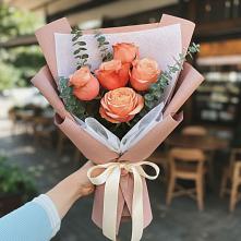 Букет цветов из:  Розы в Приволжском Саратовской области