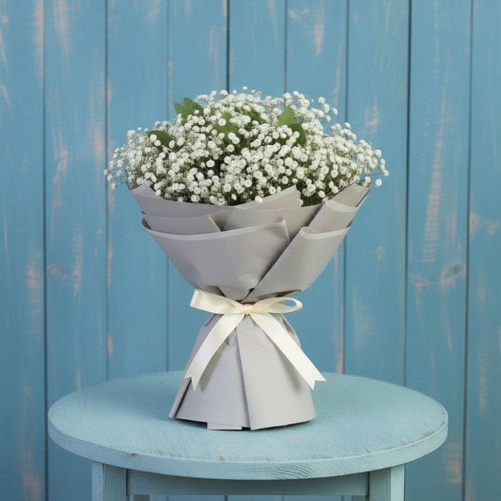 Букет цветов из: Гипсофила в Приволжском Саратовской области