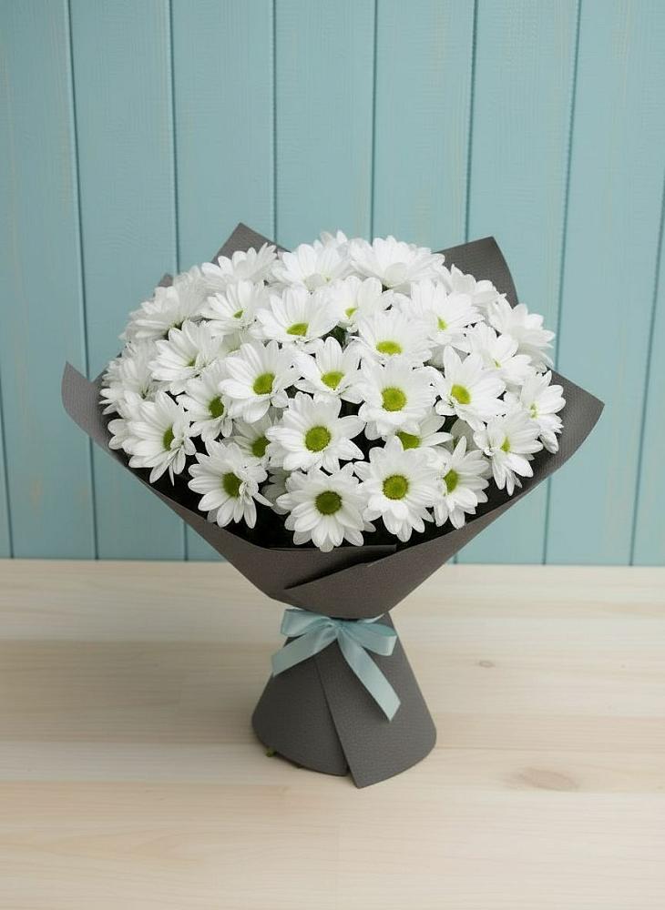 Букет цветов из: Хризантемы в Приволжском Саратовской области