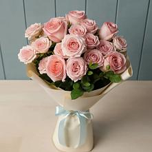 Букет Розовый шарм в Приволжском Саратовской области