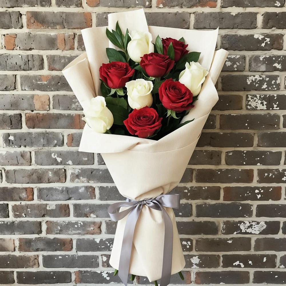 Букет цветов из: Розы в Приволжском Саратовской области