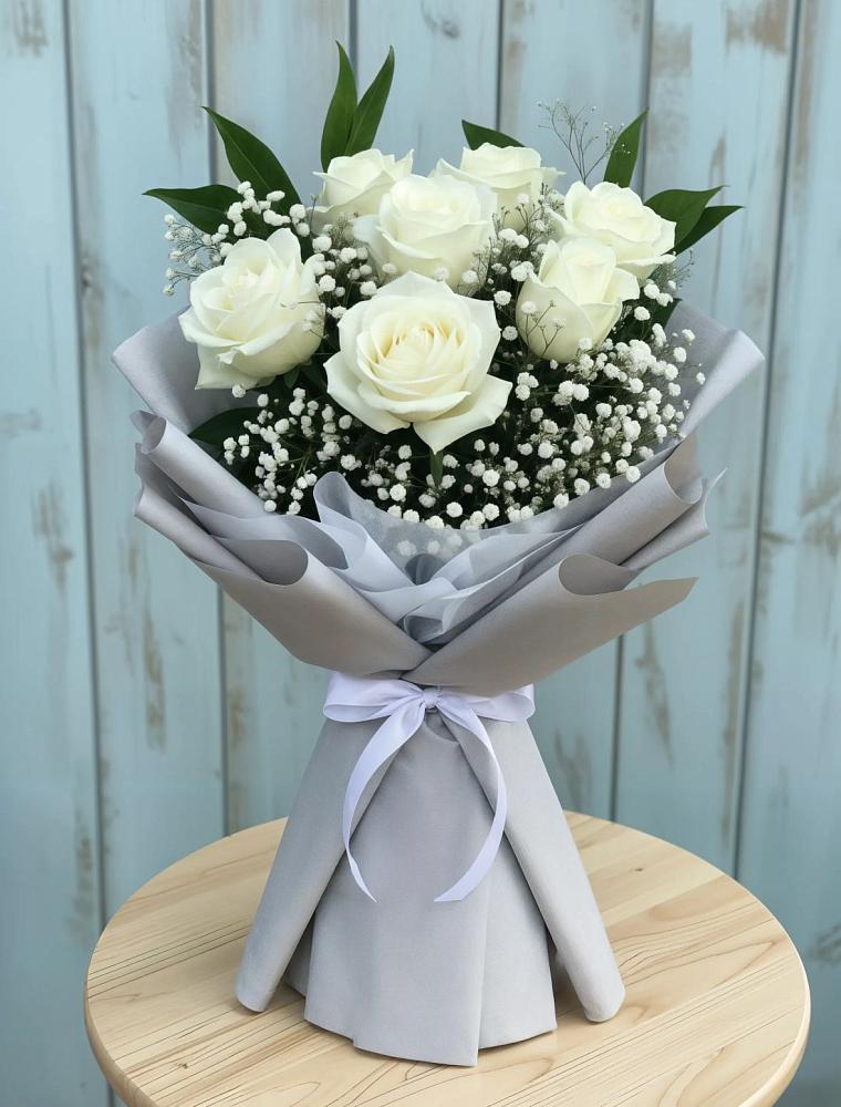 Букет цветов из: Розы в Приволжском Саратовской области