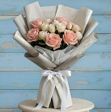Букет цветов из:  Розы в Приволжском Саратовской области