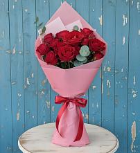 Букет цветов из:  Розы в Приволжском Саратовской области