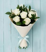 Букет цветов из:  Розы в Приволжском Саратовской области