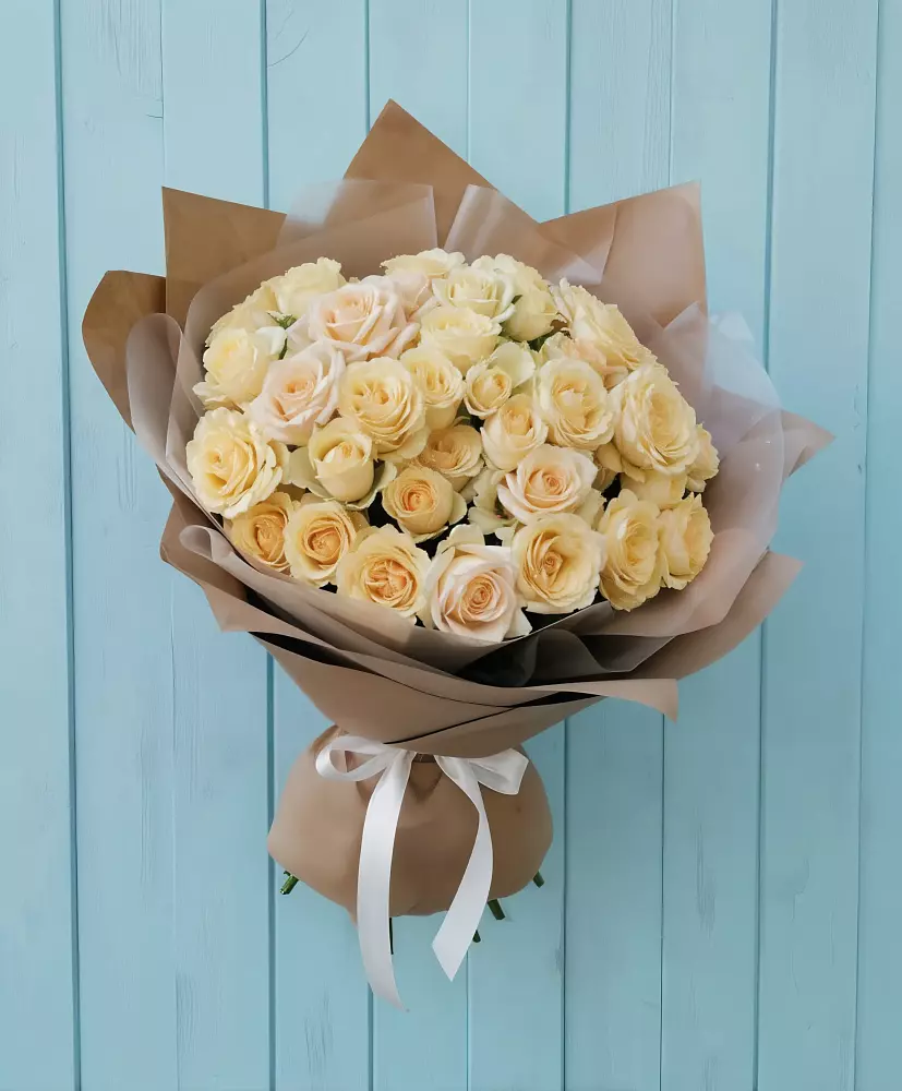 Букет Кремовое облако в Приволжском Саратовской области