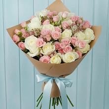 Букет цветов из:  Розы в Приволжском Саратовской области