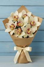 Букет цветов из:  Орхидеи и Розы в Приволжском Саратовской области